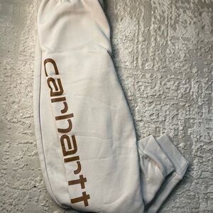 Carhartt Cream Fleece Sweatpants